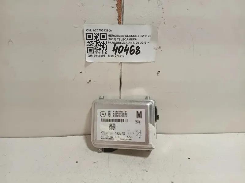 Telecamera Parabrezza ANT A2079012900 Mercedes Classe E W212 2013