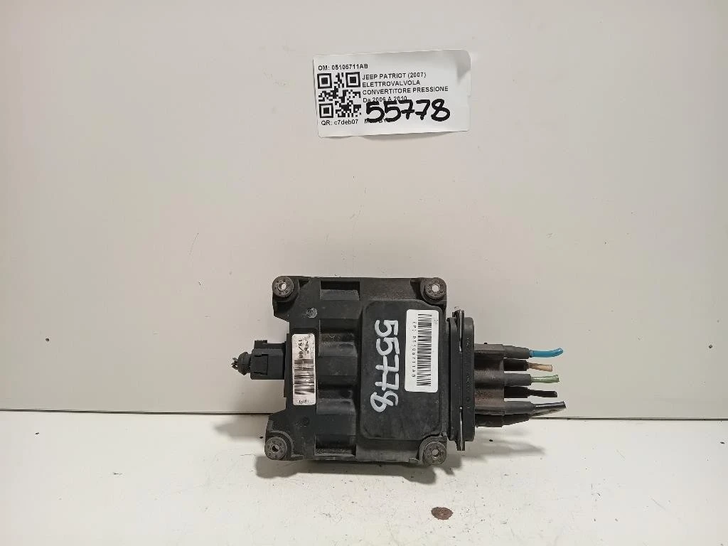 Elettrovalvola Convertitore Pressione 05105711AB Jeep Patriot 2007