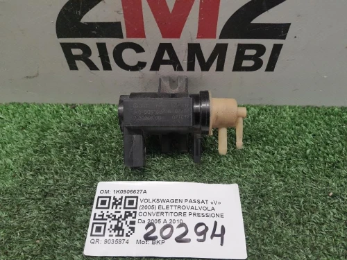 Elettrovalvola Convertitore Pressione 1K0906627A Volkswagen Passat V 2005