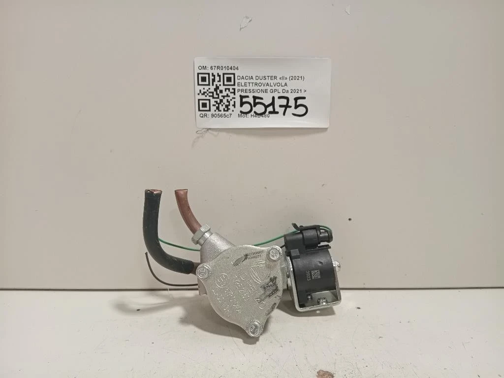 Elettrovalvola Pressione GPL 67R010404 Dacia Duster II 2021