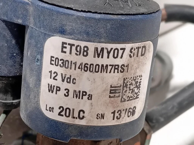 Elettrovalvola Pressione GPL ET98MY07STD Ford Fiesta VI 2012
