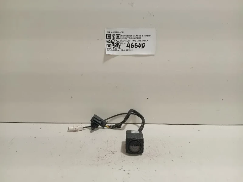Telecamera Paraurti POST A0009054703 Mercedes Classe B W246 2012