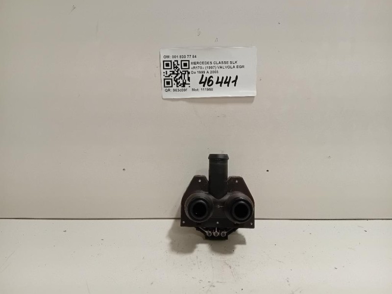 Elettrovalvola Regolazione Refrigerante 001 830 77 84 Mercedes Classe SLK R170 1997