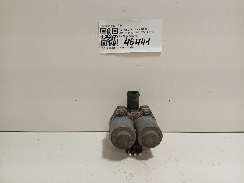 Elettrovalvola Regolazione Refrigerante 001 830 77 84 Mercedes Classe SLK R170 1997