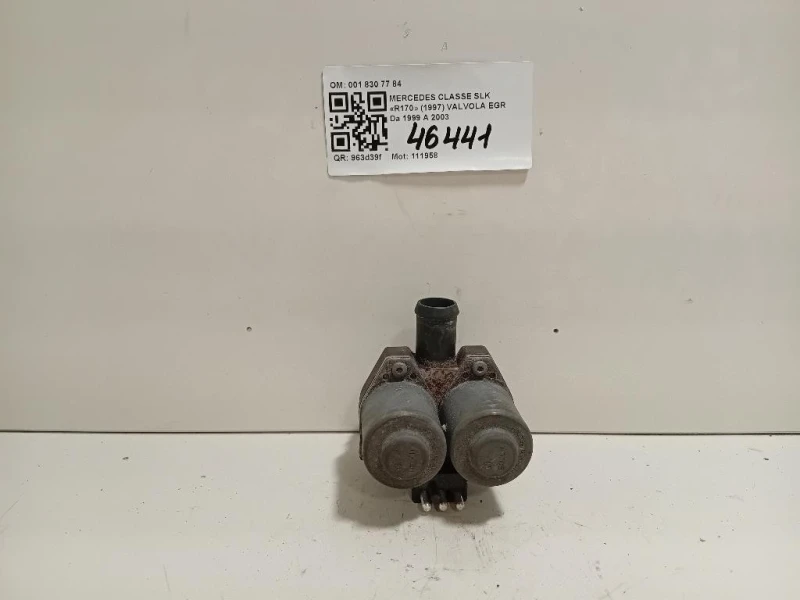 Elettrovalvola Regolazione Refrigerante 001 830 77 84 Mercedes Classe SLK R170 1997