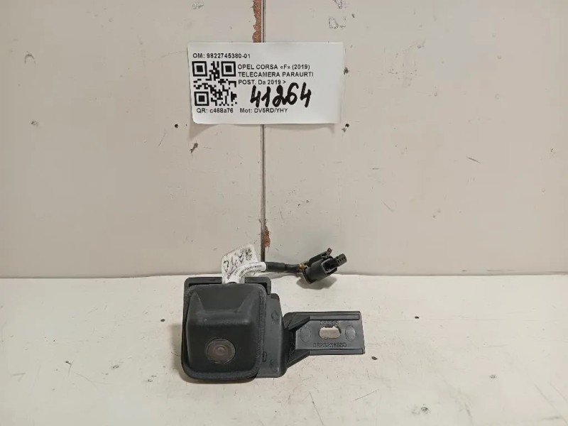 Telecamera Paraurti POST 9822745380-01 Opel Corsa F 2019