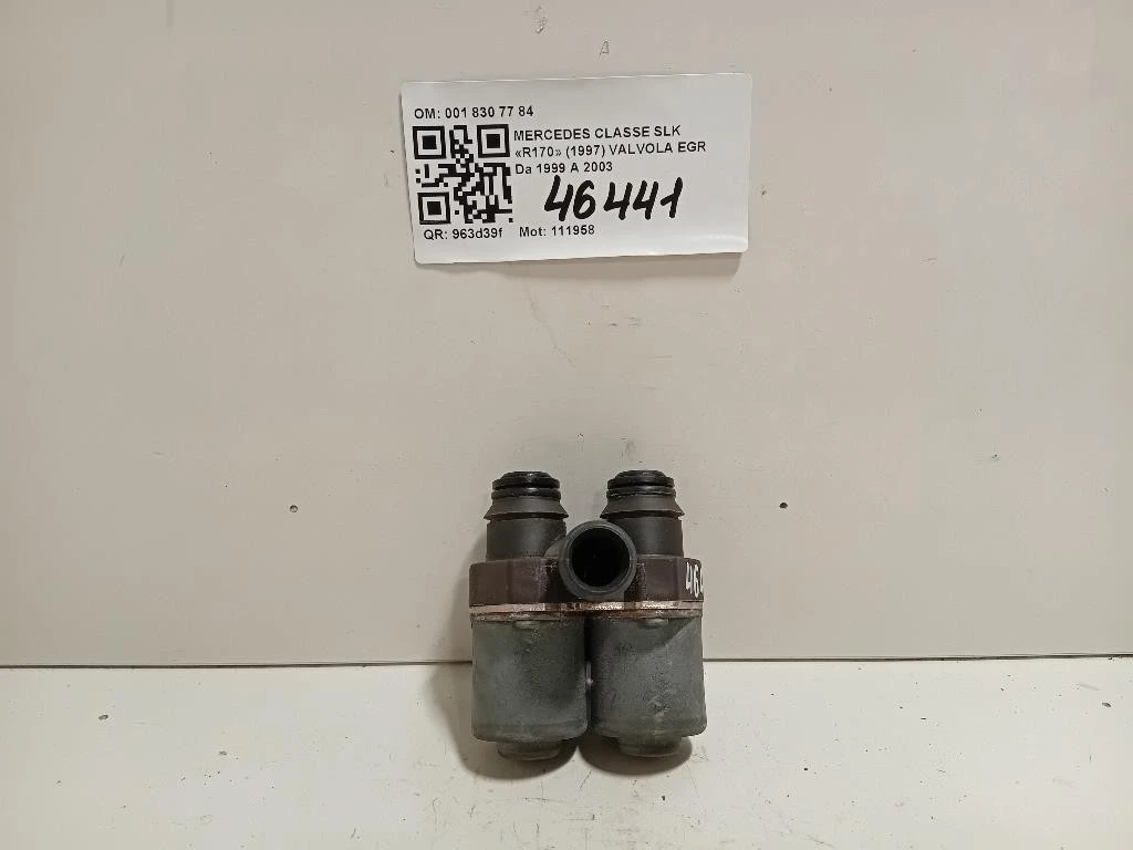 Elettrovalvola Regolazione Refrigerante 001 830 77 84 Mercedes Classe SLK R170 1997