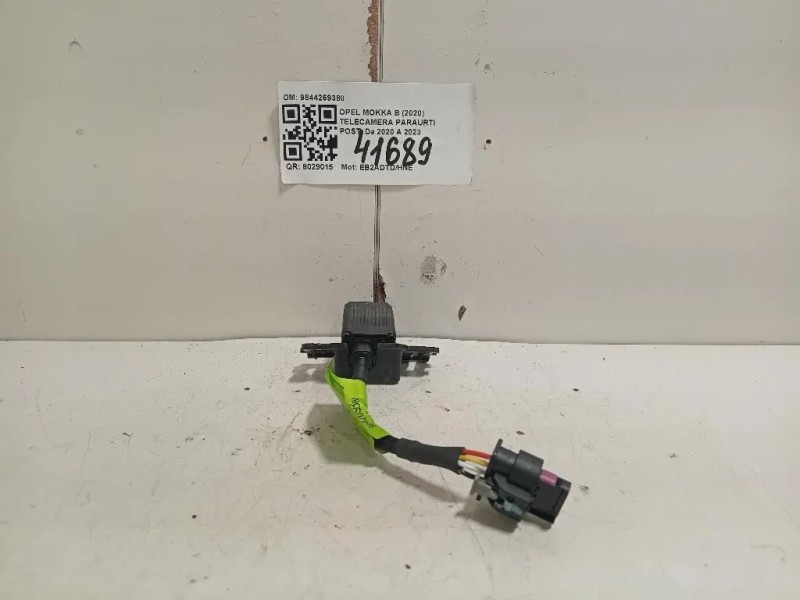 Telecamera Paraurti POST 9844269380 Opel Mokka B 2020