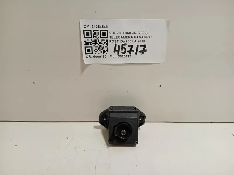 Telecamera Paraurti POST 31254549 Volvo XC60 I 2009