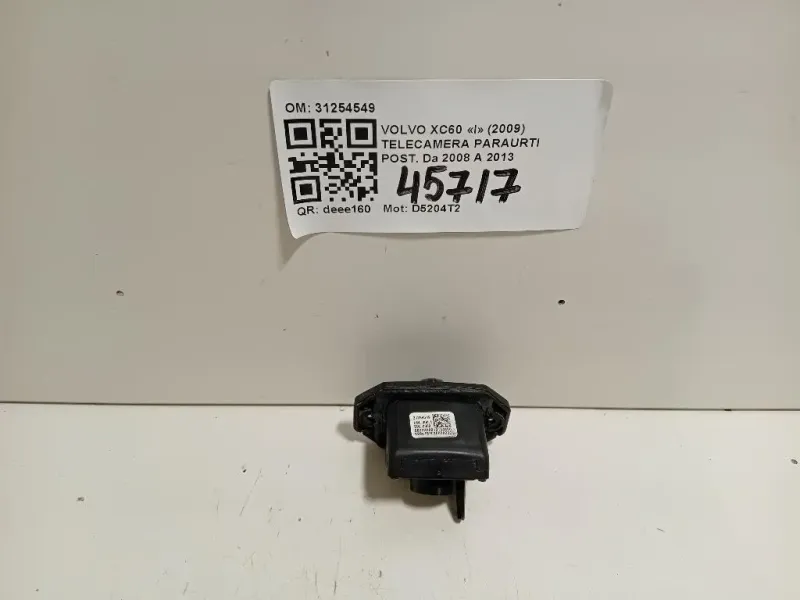 Telecamera Paraurti POST 31254549 Volvo XC60 I 2009