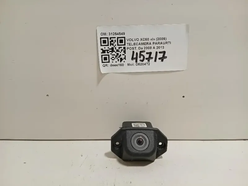 Telecamera Paraurti POST 31254549 Volvo XC60 I 2009