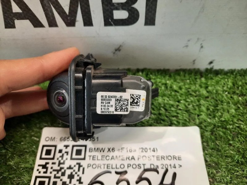 Telecamera Posteriore Portello POST 66539240351 Bmw X6 F16 2014
