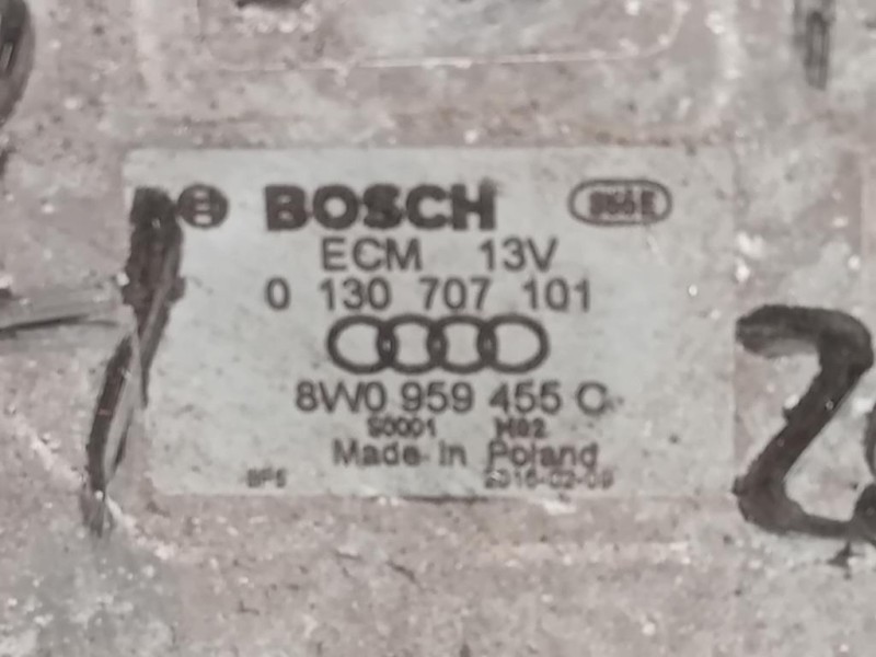 Elettroventola 8W0959455C Audi A4 8W5 Avant 2015