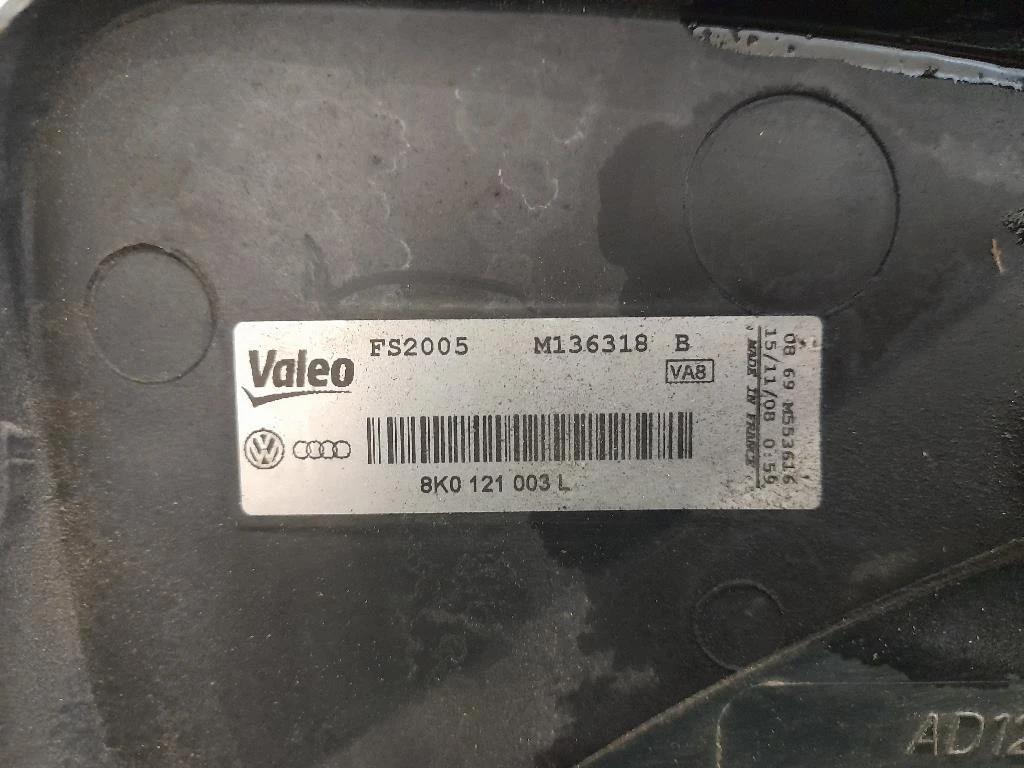 Elettroventola 8K0121003L 993329B Audi Q5 8RB 2012