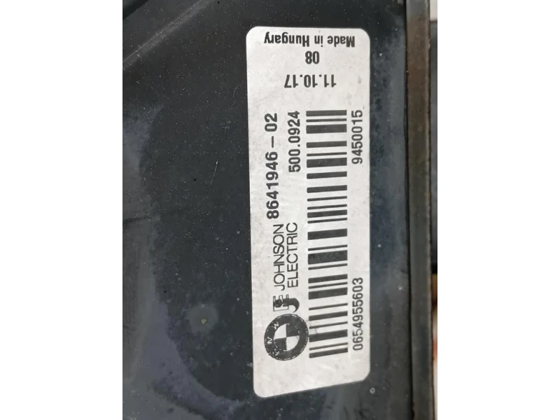 Elettroventola 8641946-02 Bmw Serie 1 F20 Berlina 2012