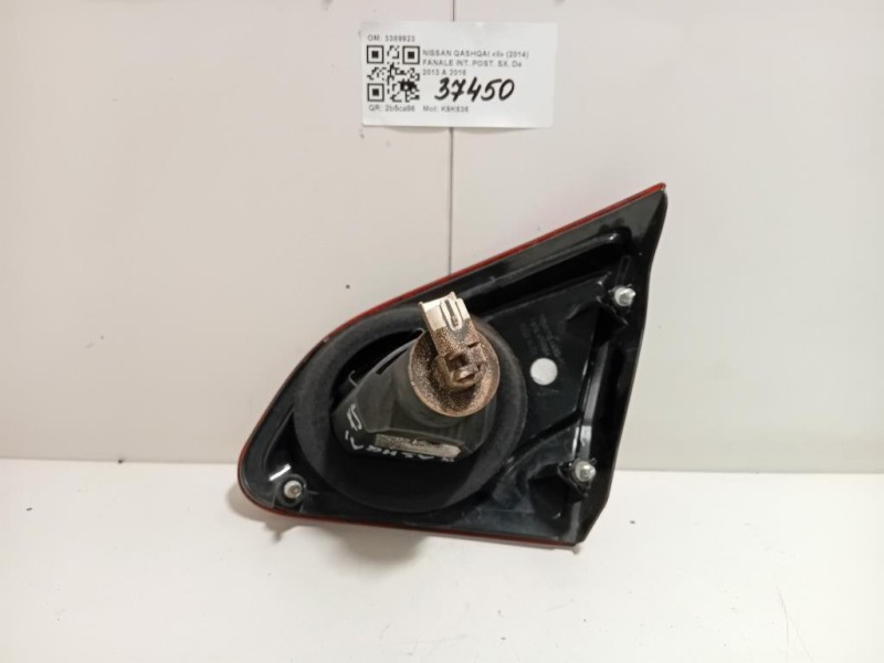 Fanale INT POST SX 89503189 Nissan Qashqai II 2014