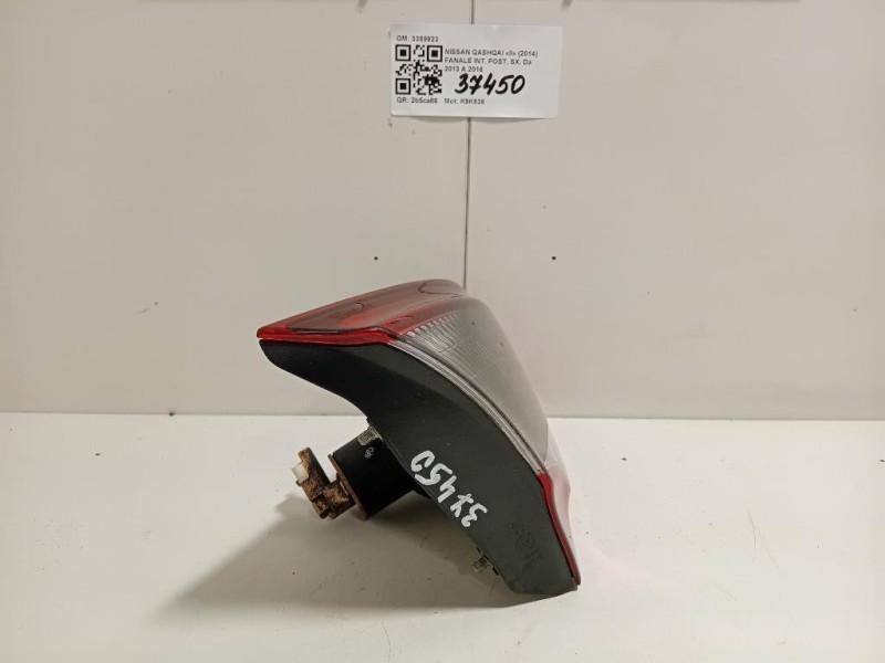 Fanale INT POST SX 89503189 Nissan Qashqai II 2014