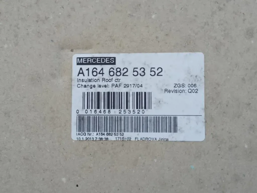 Tetto TETTO Mercedes Classe ML W166 2012