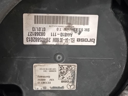 Elettroventola 28405882013 Mercedes Classe S W221 2006