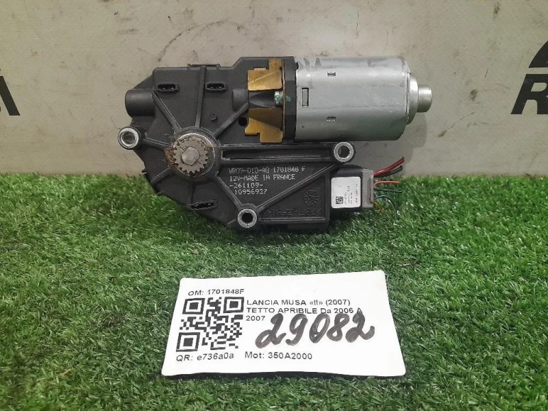 Tetto Apribile 1701848F Lancia MUSA II 2007