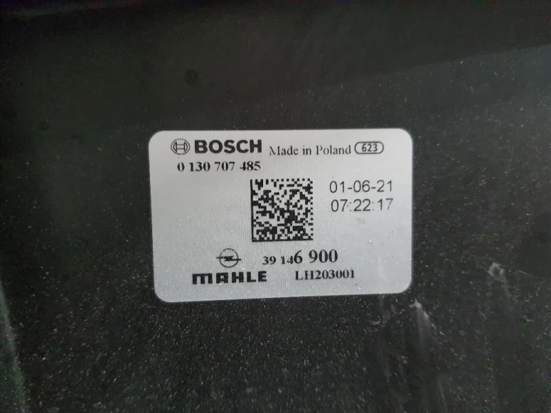 Elettroventola 39146900 Opel Astra K 2019