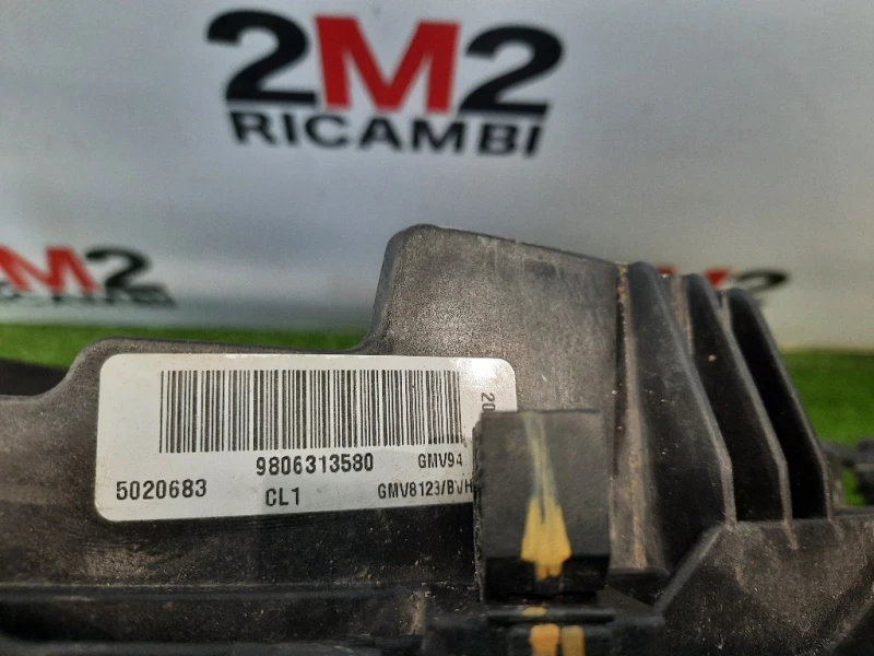 Elettroventola 9806313580 9817275680 Peugeot 3008 II 2016