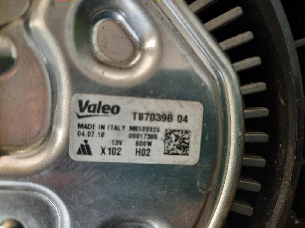 Elettroventola 214814EB0A Renault Kadjar 2015