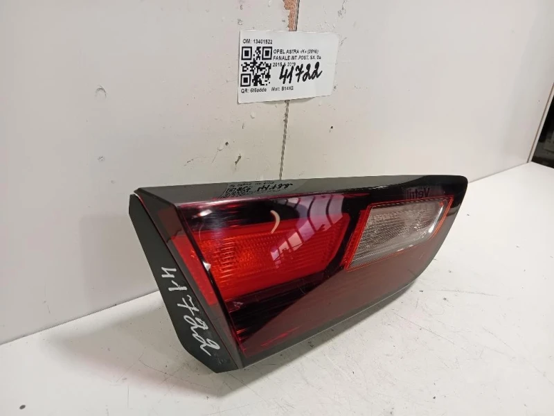 Fanale INT POST SX 13401522 Opel Astra K 2016