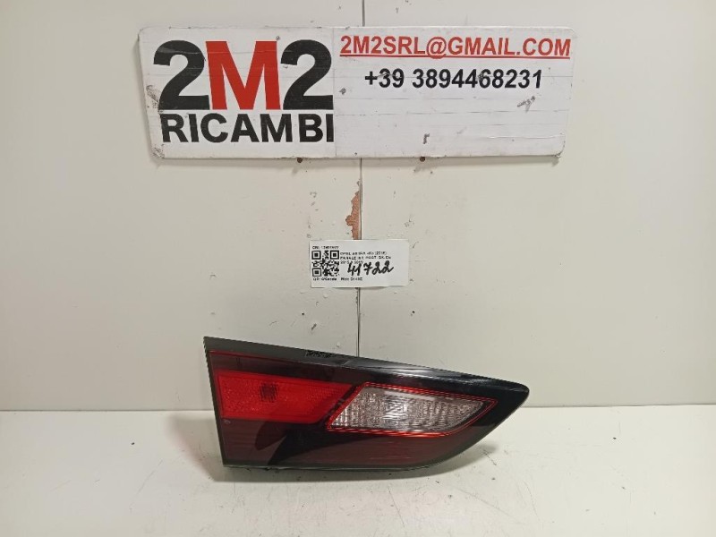 Fanale INT POST SX 13401522 Opel Astra K 2016