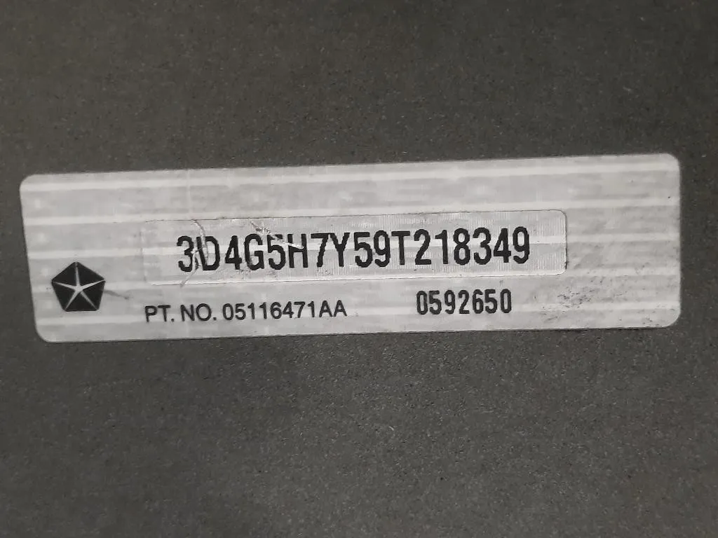 Parafango ANT DX 05116471AA DX Dodge Journey 2009