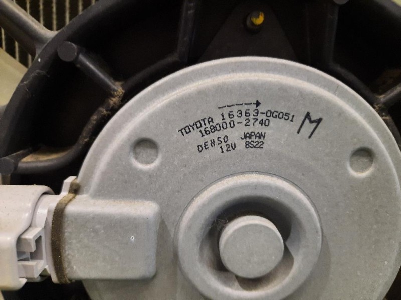 Elettroventola 163630G051 MF4221333853 Toyota Yaris IV 2014