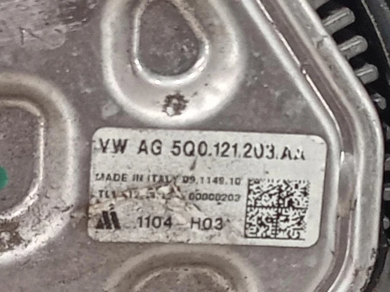 Elettroventola 5Q0 121 203 AA Volkswagen GOLF VII 2013