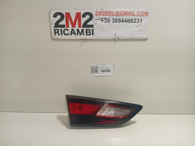 Fanale INT POST SX 39032992 Opel Astra K 2016