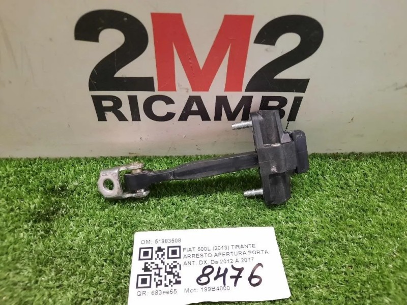 Tirante Arresto Apertura Porta ANT DX 51883508 Fiat 500L 2013