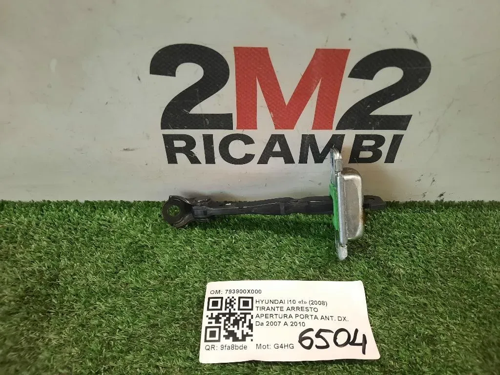 Tirante Arresto Apertura Porta ANT DX 793900X000 Hyundai I10 I 2008