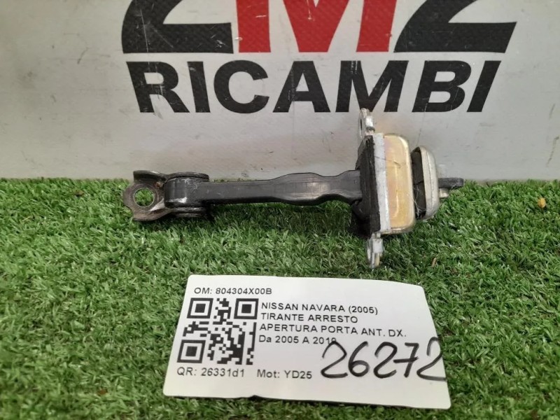 Tirante Arresto Apertura Porta ANT DX 804304X00B Nissan Navara 2005