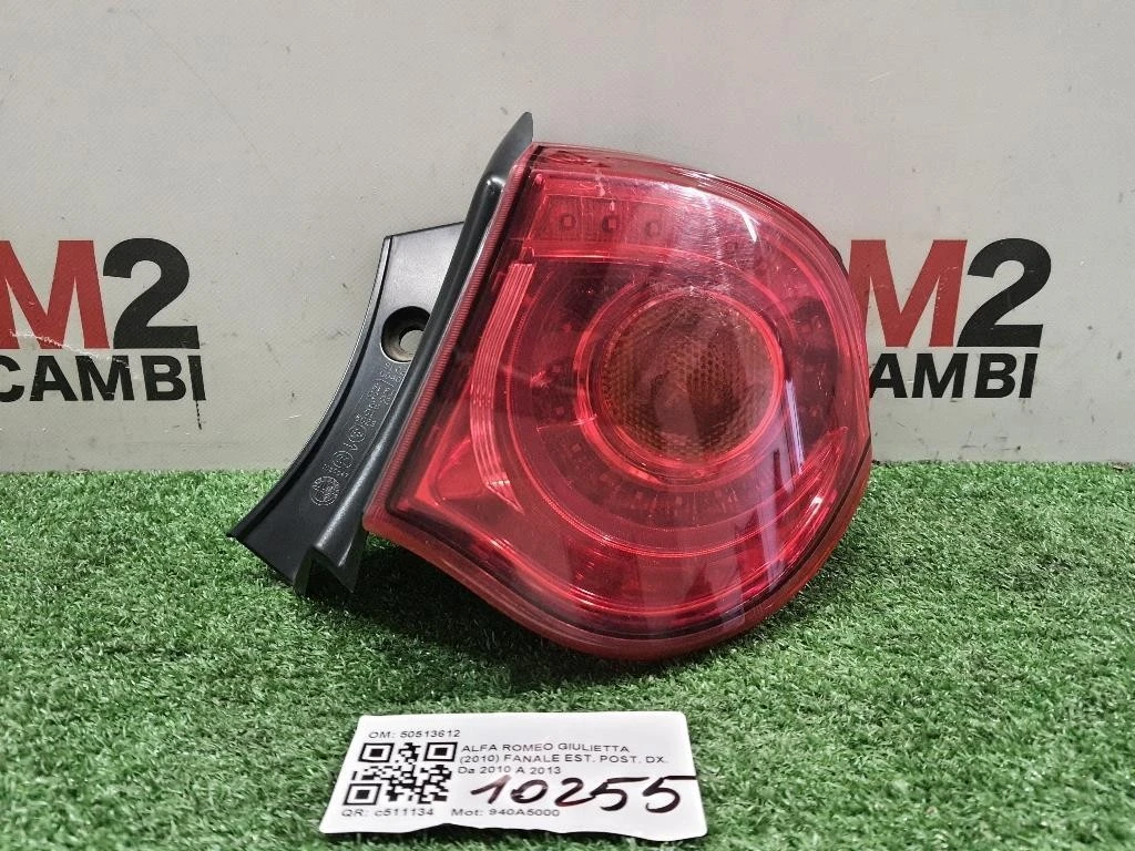 Fanale EST POST DX 50513612 Alfa Romeo Giulietta 2010