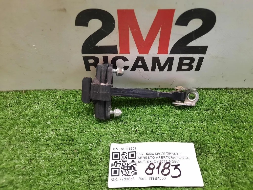 Tirante Arresto Apertura Porta ANT SX 51883508 Fiat 500L 2013