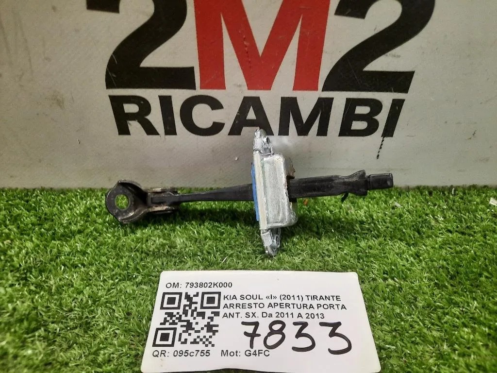 Tirante Arresto Apertura Porta ANT SX 793802K000 Kia SOUL I 2011