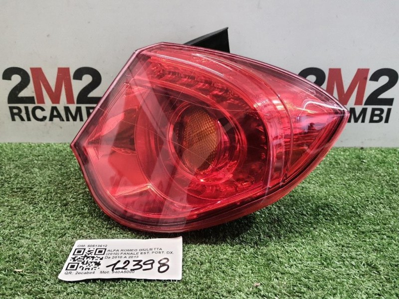 Fanale EST POST DX 50513612 Alfa Romeo Giulietta 2010