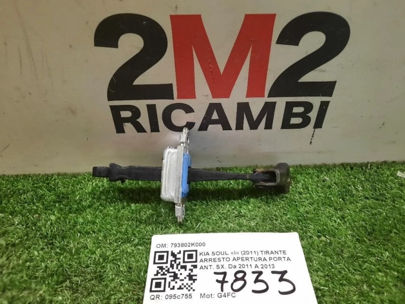 Tirante Arresto Apertura Porta ANT SX 793802K000 Kia SOUL I 2011