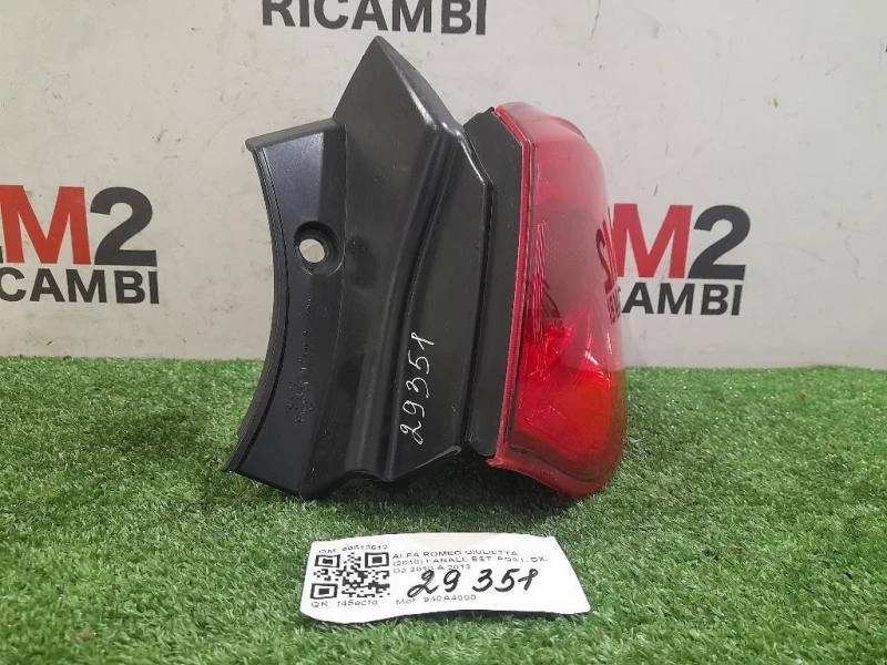 Fanale EST POST DX FNALE ORIGINALE DESTRO 50513612 Alfa Romeo Giulietta 2010