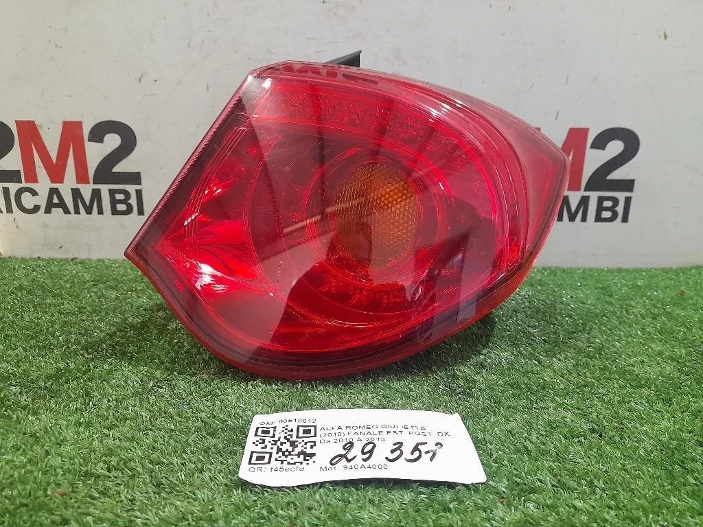 Fanale EST POST DX FNALE ORIGINALE DESTRO 50513612 Alfa Romeo Giulietta 2010