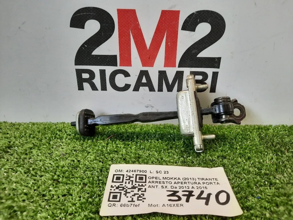 Tirante Arresto Apertura Porta ANT SX 42467900 Opel Mokka 2013