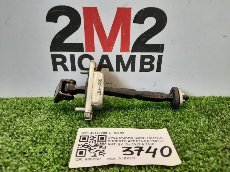 Tirante Arresto Apertura Porta ANT SX 42467900 Opel Mokka 2013