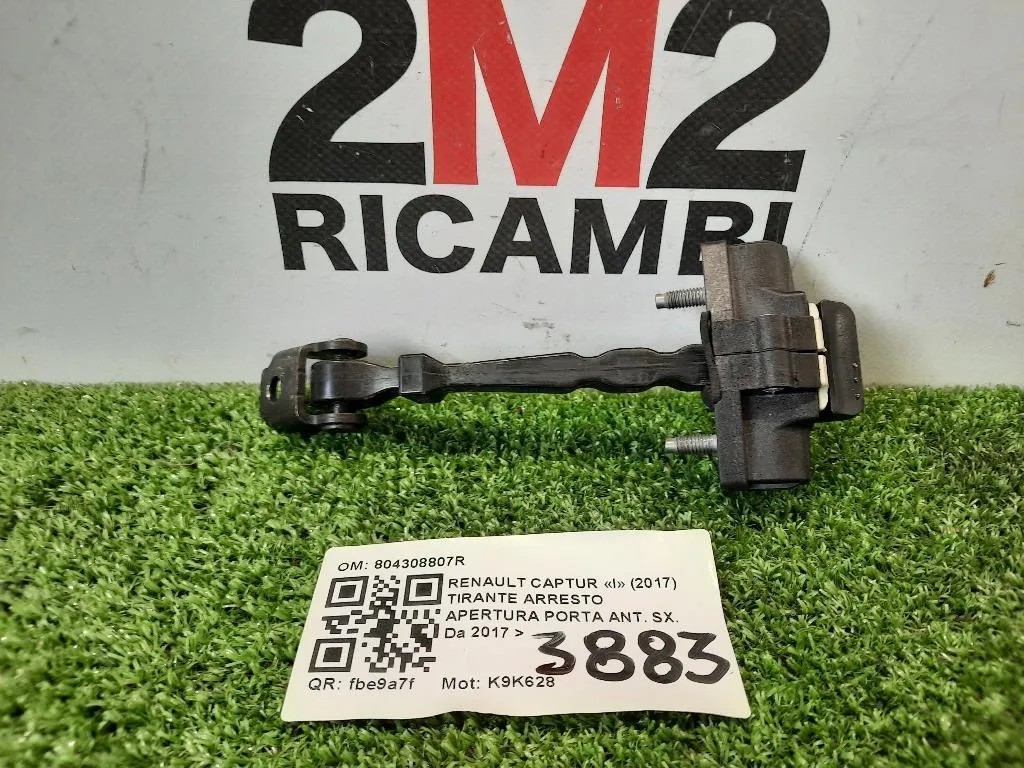 Tirante Arresto Apertura Porta ANT SX 804308807R Renault Captur I 2017