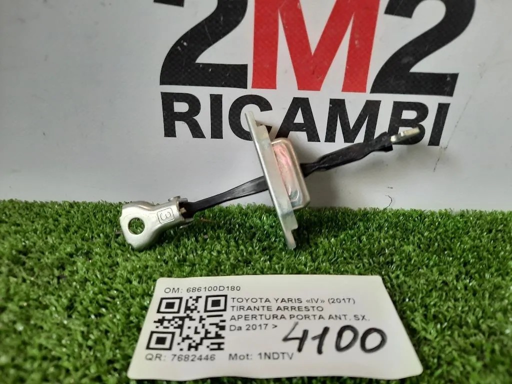 Tirante Arresto Apertura Porta ANT SX 686100D180 Toyota Yaris IV 2017