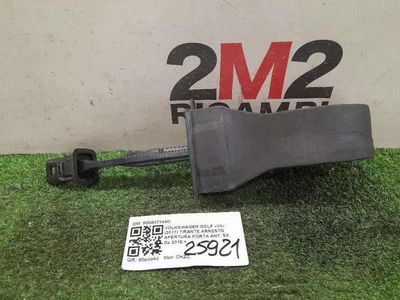 Tirante Arresto Apertura Porta ANT SX 5G0837249D Volkswagen GOLF VII 2017