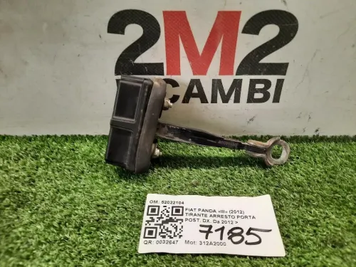Tirante Arresto Porta POST DX 52022104 Fiat Panda III 2012