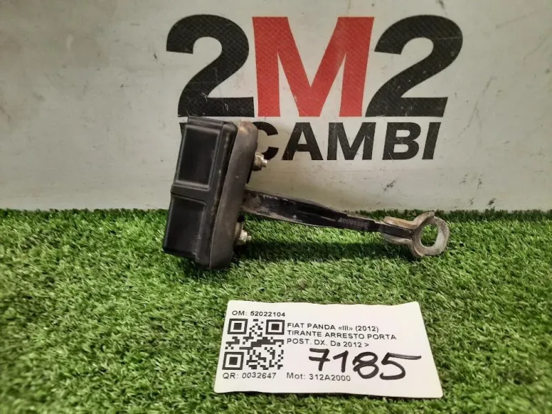 Tirante Arresto Porta POST DX 52022104 Fiat Panda III 2012